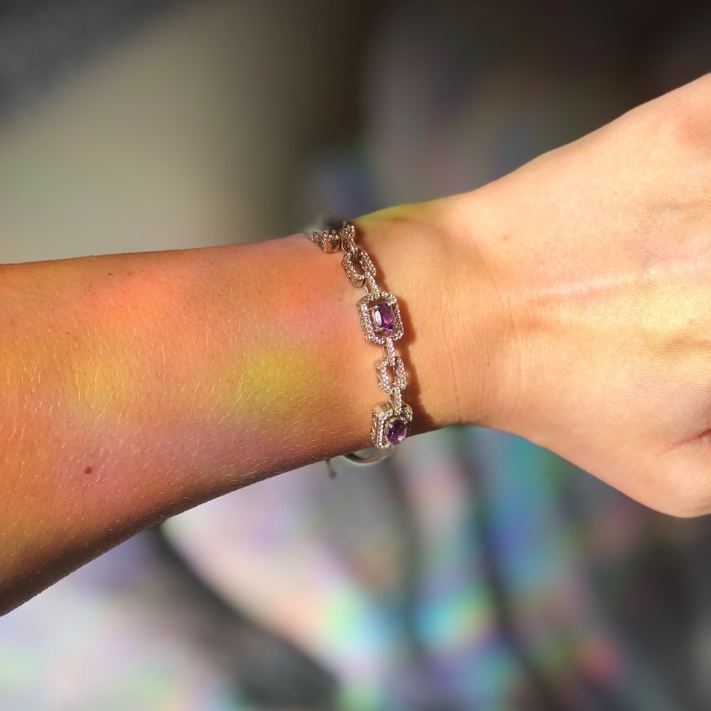 SOFIA VERGARA amethyst bracelet